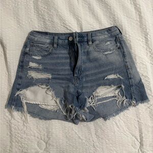 AEO High Rise Jean Shorts